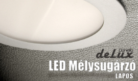 LED Mélysugárzó Lapos