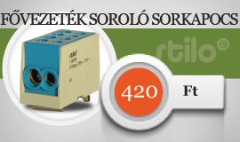 Stilo fővezeték soroló sorkapocs