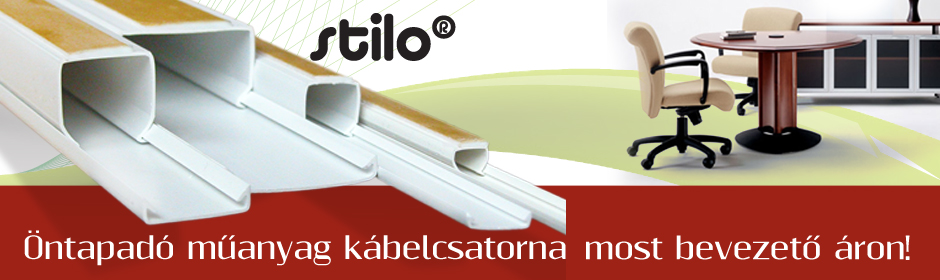 Kábelcsatorna akció!